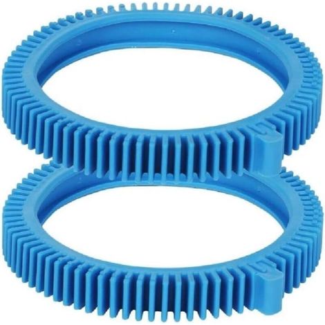 Pneu avant bleu piscine avec pièces de nettoyage de bosse 2X roues de pression 2 pack 896584000-143 (1/5)