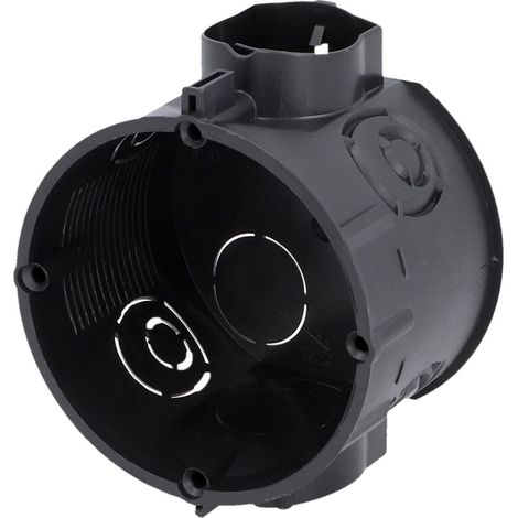 UP-Schalterdose 45mm, schwarz, 20 Stück Schalterdosen & Abzweigdosen (1/3)