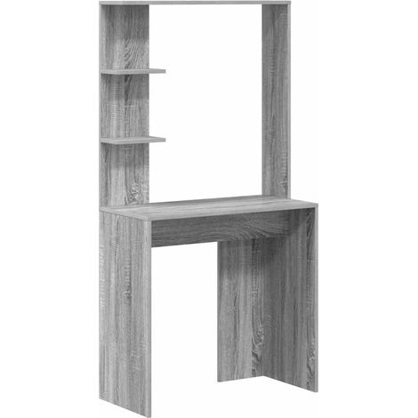 Maison Exclusive - Schreibtisch Graues Sonoma 78,5 x 37 x 154,5 c