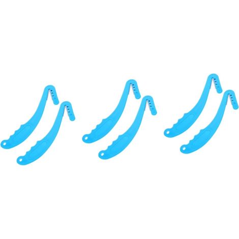3 Ensembles Couteau À Étiquettes De Déchargement Extracteurs D'étiquettes D'oreille Robustes Outils De Suppression Des Étiquettes D'oreille Plastique Sky-blue 2 Pièces 3 (1/5)