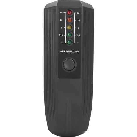 Testeur de force électromotrice EMF avec indicateur LED couleur, détecteur de rayonnement électromagnétique 50-60Hz, noir (1/5)