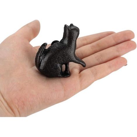 4 Pack Iron Cat Drawer Knobs Kitchen Cabinet Hardware Home Decor POIGNEE DE MEUBLE (1/5)