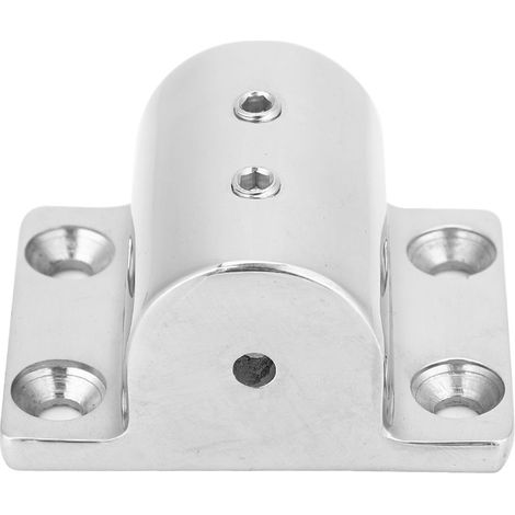 Base rectangulaire de tuyau marin, Tube de bateau en acier inoxydable/pièces carrées de tuyau (25mm)
