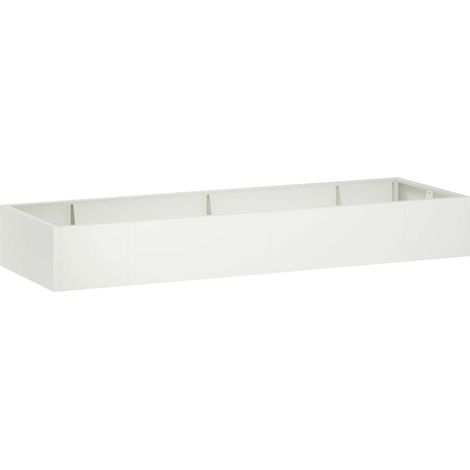 Mur de soutènement 8 pc 300 x 100 x 50 cm Acier Blanc vidaXL