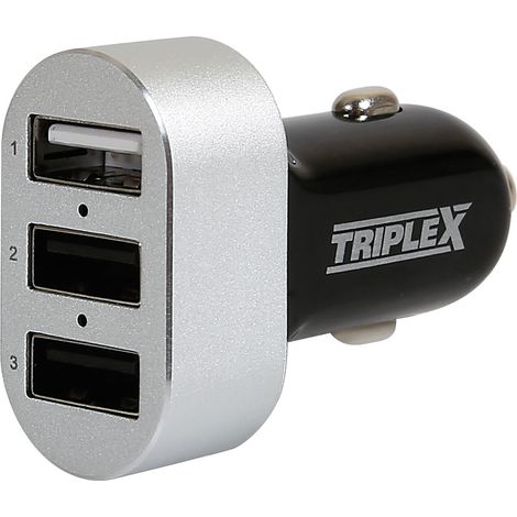 Caricabatteria 3 porte Usb - 4500 mA - 12/24V (1/4)