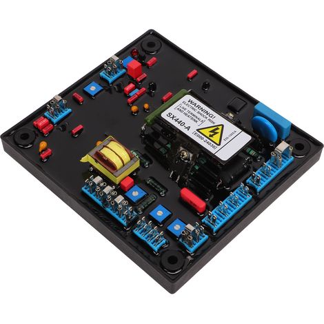 Régulateur Automatique de Tension Monophasé Stabilisateur de Tension 190‑264V Pièce pour Générateur Diesel (1/5)
