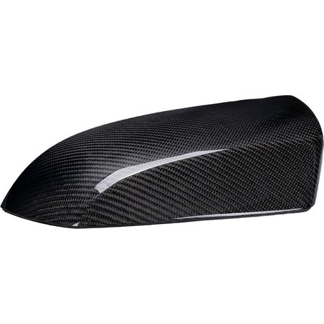 Carbon fiber rearview mirror housings for Toyota Tundra - Black (1/4)