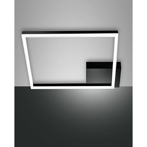 Bard Plafonnier Led Moderne 39W Noir 3394-61-101 Fabas Luce (1/2)