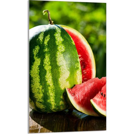 Glasschneidebrett 30x52 Wassermelone