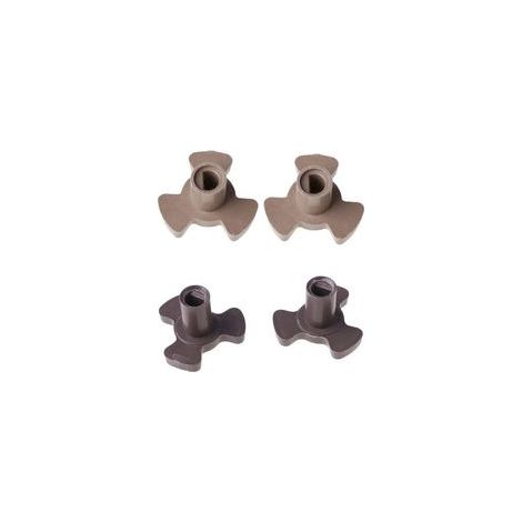 Lot de 2 supports pour plateau tournant pour micro-ondes - 14 mm -,Lot de 2 supports pour plateau tournant pour micro-ondes - 14 mm - (1/4)