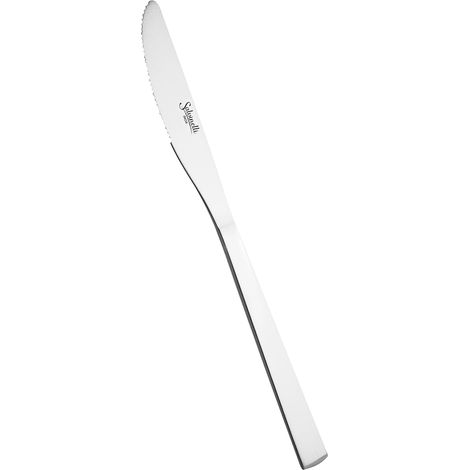 Salvinelli Coltello Tavola Modello Euro 220 Mm Acciaio 12 Pz
