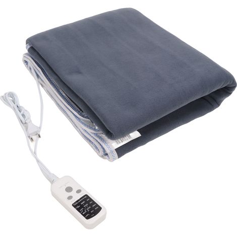 Elektrische Heizdecke, gleichmäßig wärmendes Fleece-Heizkissen, EU-Stecker, 220 V, 1,5 x 1,2 m (1/5)