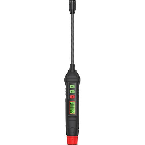 Détecteur de fuite de gaz portable HT61L, testeur de gaz combustibles méthane, analyseur de concentration avec affichage digital, outil multifonction alarme sonore,de DEBUNS