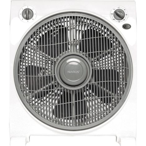 Ventilador Box Fan cuadrado Behda Ø31cm 45W