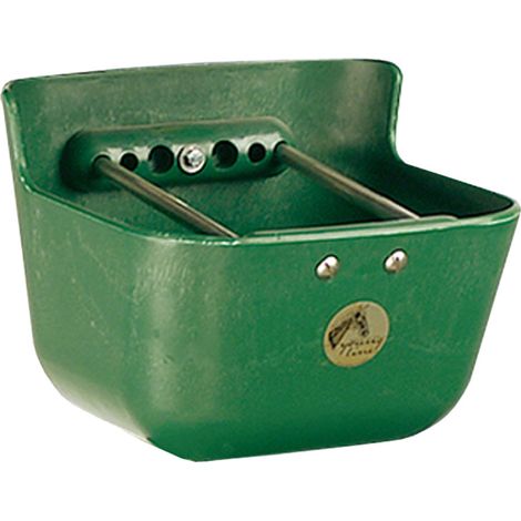 Mangiatoia da puledro in plastica con barre in acciaio inox mobili Ok Plast