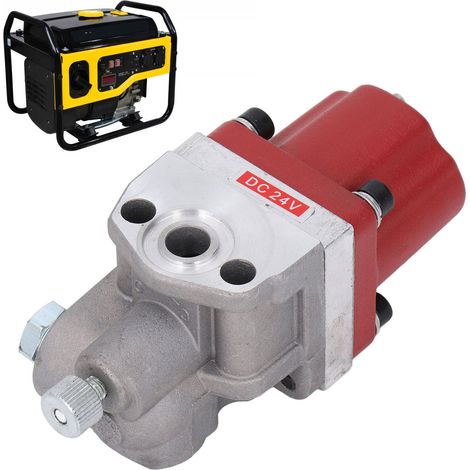 Zubehör für Dieselgeneratoren K19/K38/K50: Parkmagnetventil, Kraftstoffabsperrventil 3017993, 24-V-Hochdruck-Einsäulenventil (1/5)
