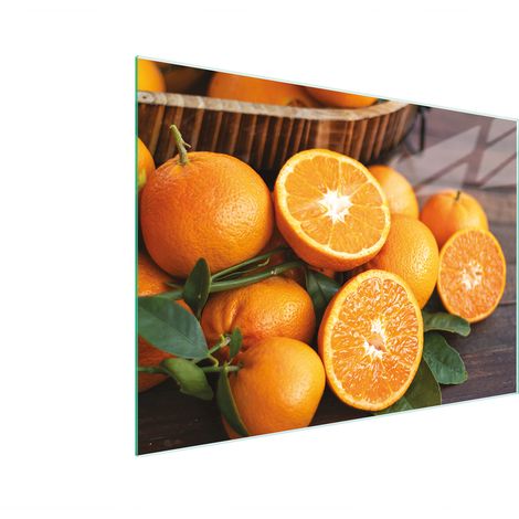 PLANCHE À DÉCOUPER EN VERRE 30x22 FRUITS
