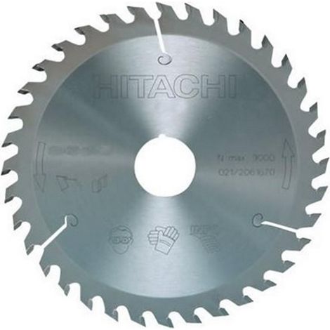 HIKOKI 752443 - Disco para sierra circular e ingletadora 210x2.6x1.6 mm eje 30 mm 60 dientes para madera