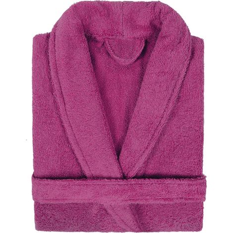 Peignoir adulte col châle PURE Col châle S