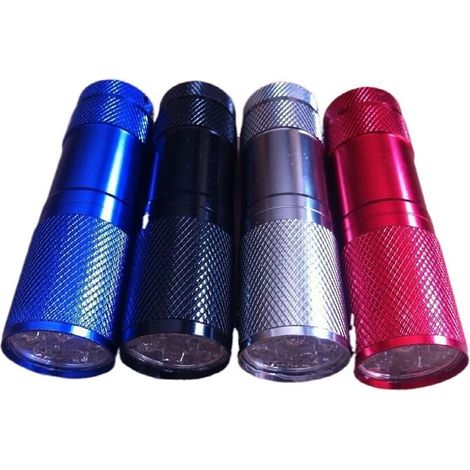 Lampe Torche Led 4 Pcs,Mini Lampe de Poche , Lampe Torche étanche pour Enfant ou Adulte Cyclisme Camping Lecture Promenade Randonnée Travail Lefou (1/5)