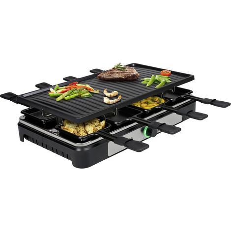 TRISTAR RACLETTE 1400W 8PES 42x23CM (1/3)