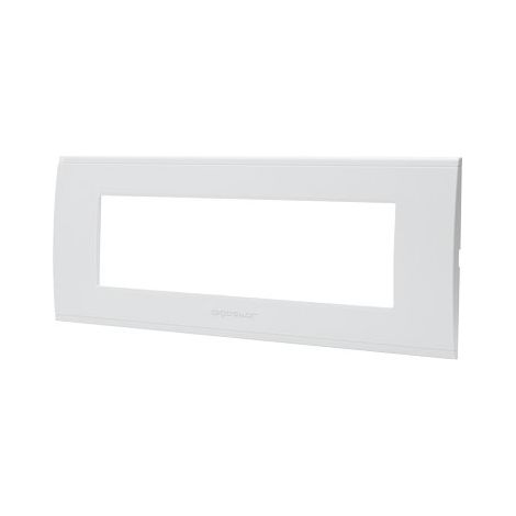 PLACCA COPRIFRUTTI ABL - BIANCO POSTI 7 MM 208X85- 8 pezzi
