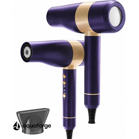Sèche cheveux sans balais K10 1900 W 6 vitesses ions négatifs (1/5)