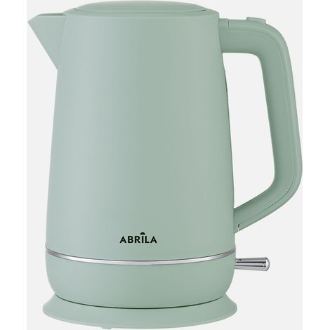 Bouilloire électrique verte COFFEE 1,7 l 2200 W avec base tournante et poignée froide (1/2)