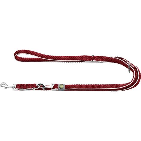Hunter fil renouvelé 20/200 - laisse multiple rouge pour un chien (1/3)