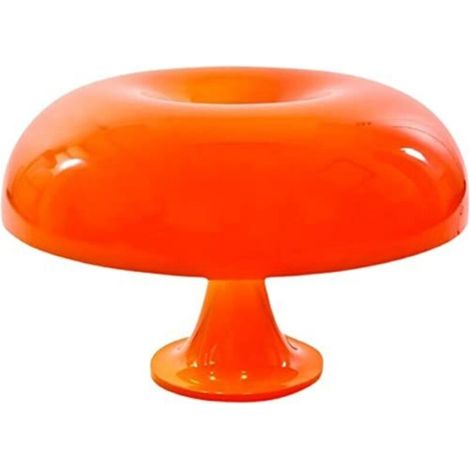 Lampe champignon orange, lampes de chevet à LED, durables, sûres et respectueuses l'environnement, pour la décoration intérieure, l'étude, vie, chambre, le cadeau, ampoule chaude incluse E14