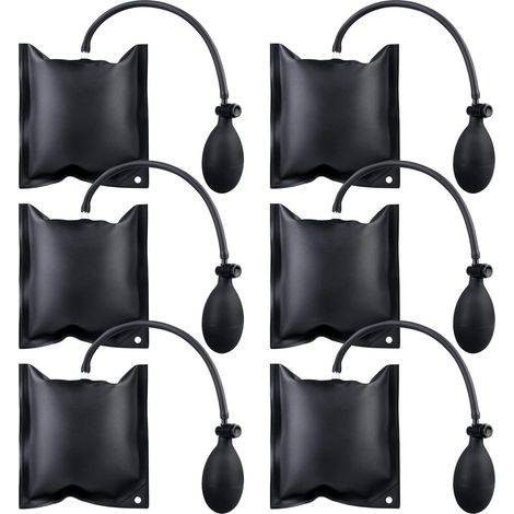 6 Pcs noir 150x163 cm Coussin De Levage, Coussin Levage, Coussin Gonflable Bricolage, Coussin De Montage Coussin D'air, Coussin D'air Gonflable, Coussin D'air Levage Coussin (1/5)