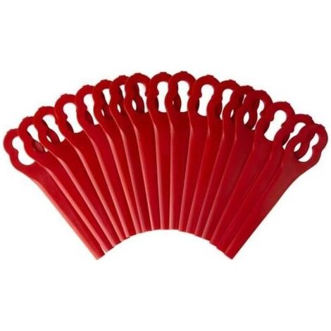 Lot de 100 Lames de Rechange pour Coupe-Bordures Einhell,Lames Plastique Einhell sans Fil (1/5)