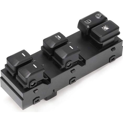 Schalterknopf für elektrisches Fensterheber vorne links, kompatibel mit Kia Sportage (2011–2016), Teilenummer 93570-3W450, gängiges Nachbauteil. (1/5)