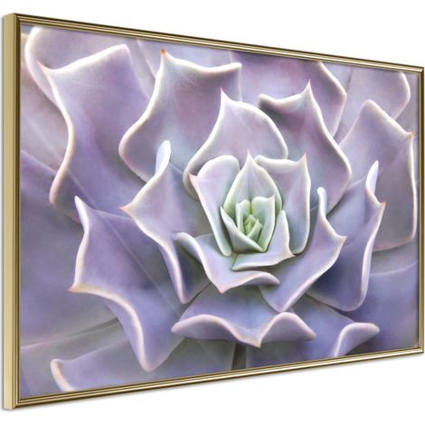Affiche Murale Encadrée "Like a Flower" 30 x 20 cm Or