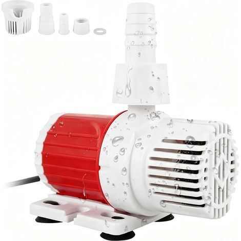 Pompe à eau Submersible 1000L/H 10W DC 12V, pompe à eau de fontaine avec levage élevé de 16.4 pieds pour Aquarium, fontaine d'étang