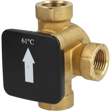 Vanne de charge thermique 1/2’’ FF température d'ouverture +61 °C