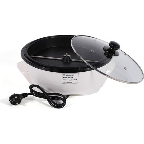 1500g Elektrische Röstmaschine Bohnenröster Kaffeeröster Kaffeeröstmaschine Einstellbar (1/5)