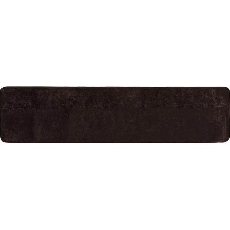 Rug Runner MARSA Anthracite 80 x 450 cm Polyester and PVC vidaXL