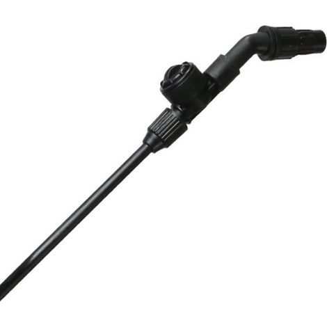 Boquilla pulverizadora para bomba de presión, lanza de presión para jardín, boquilla de nebulización telescópica para pulverizador de hombro de 3L/8L, 37-75 cm (D) - H (1/4)