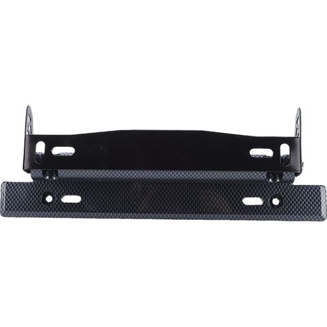 Support de plaque d'immatriculation de voiture en Fiber de carbone, support de montage universel adapté aux voitures américaines, camions, SUV (1/5)