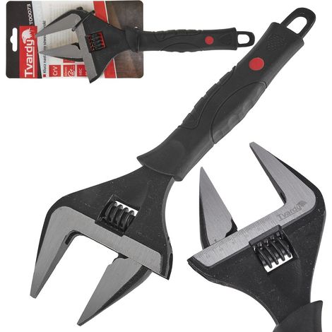 Breiter verstellbarer Schraubenschlüssel 12" 60mm CrV (6/24) (1/5)