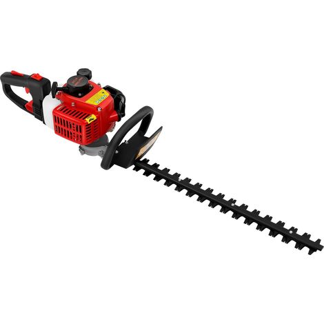 HAUTOUR Taille-haie à essence 2 temps 22,5 CC - Taille-haie moteur - Coupe-bordure - Tronçonneuse - Débroussailleuse - Taille-haie - Sécateur - Outil de Jardinage Outillage (1/5)