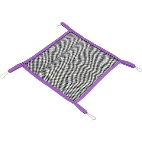 Hamac suspendu pour hamster, balançoire d'été pour hamster, planeur de sucre, rat, souris et autres petits animaux, 33 x 33 cm (1/5)