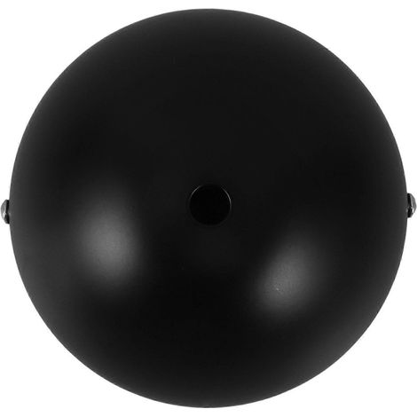 Rosace de plafond pour suspension : Rosace décorative moderne de 120 mm avec fixations pour luminaire, idéale pour salon, chambre, bureau ou hôtel. (1/5)