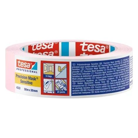 CARTA GOMMATA mm. 25x50 mt. ROSA