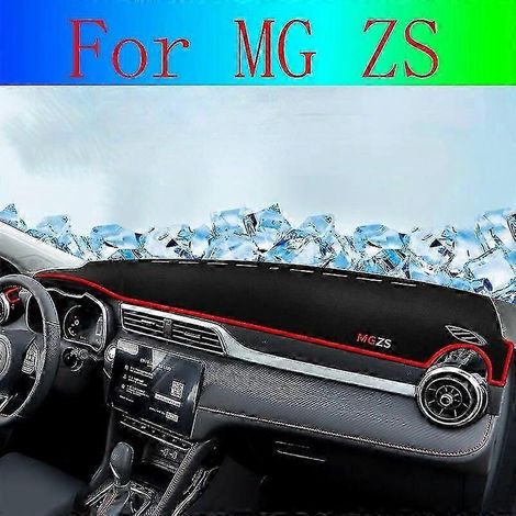 Tapis de protection pour tableau de bord de voiture MG ZS, pare-soleil, protection contre la lumière, coque anti-UV, accessoires 2017 2018 2019 2020 2021 2022 (1 RHD) (1/3)