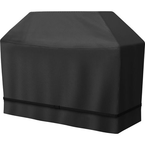 Housse Barbecue 133 x 67 x 110 cm, Bache Barbecue Exterieur, Housse de Gril Robuste et étanche, Housse de Barbecue avec Sangles réglables pour Weber, Genesis, Charbroil