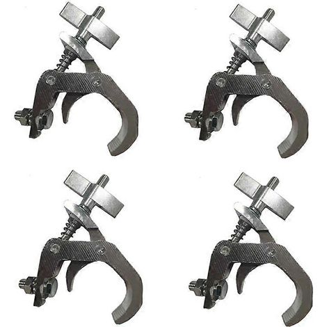Lot de 4 crochets en aluminium pour projecteurs à tête mobile (1/5)