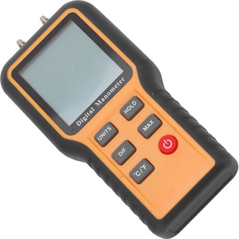 Digitales Manometer für Winddruck, Handgerät, industrielles Über- und Unterdruckmessgerät (1/5)