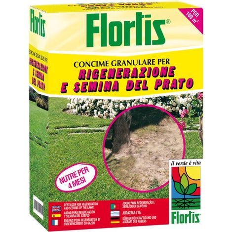 Concime Rigenerazione Prato Flortis 2 Kg